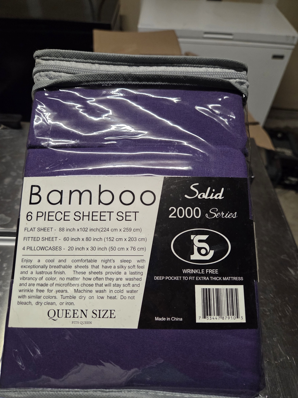 6 Piece Queen Bamboo Sheet Set